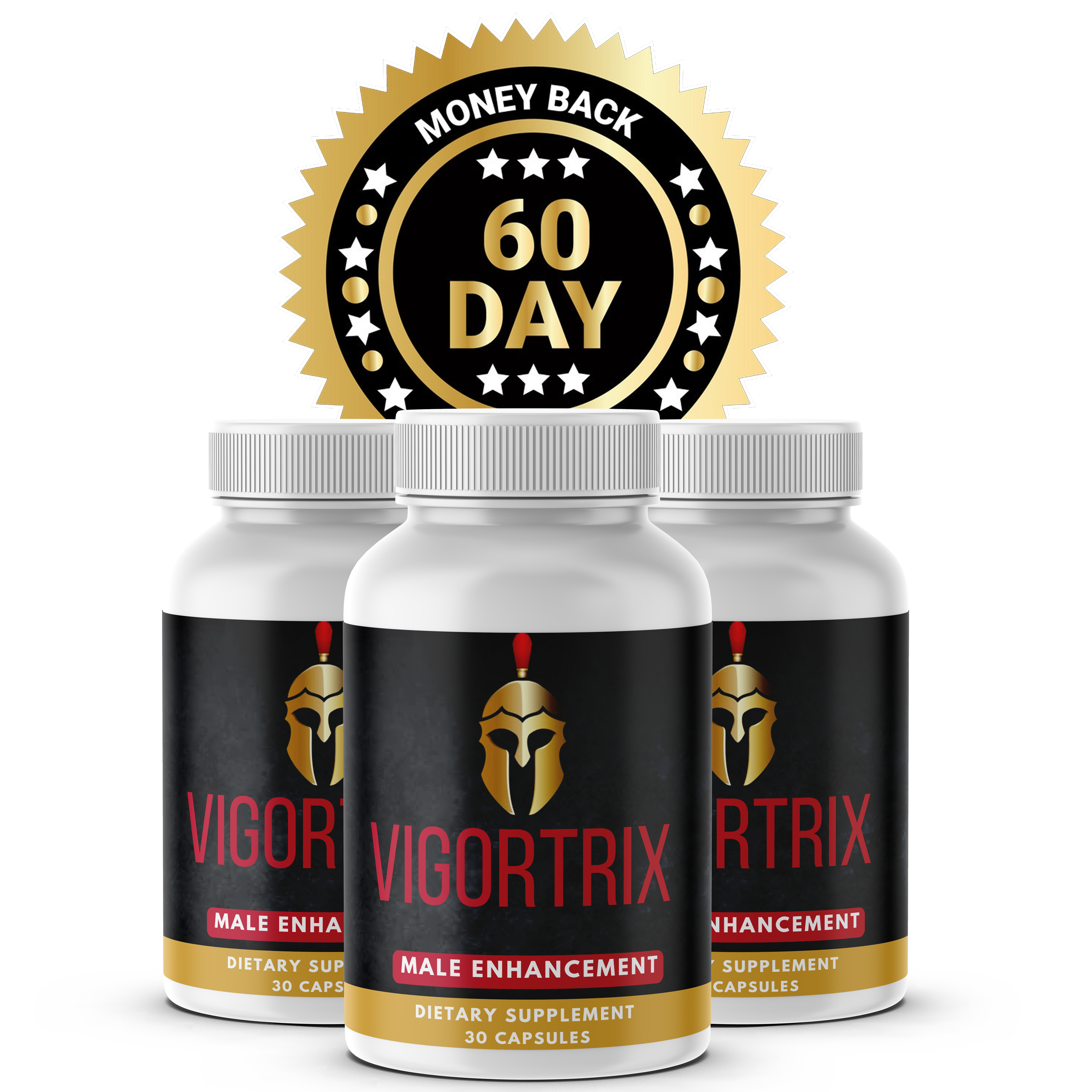 Vigortrix 3 bottles — 90-day supply